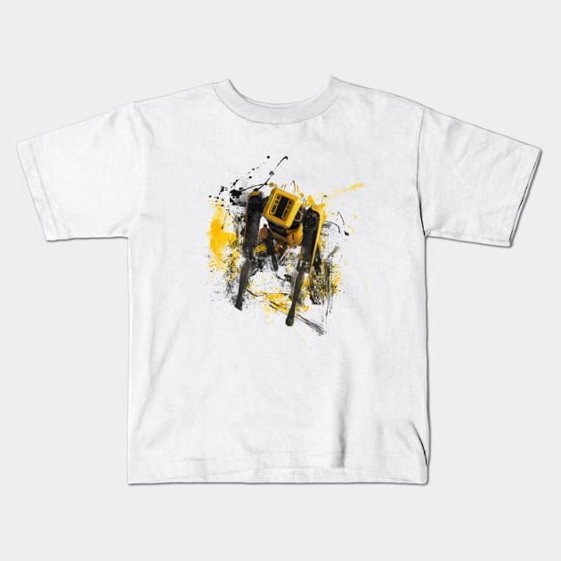 Boston dynamics Kids T-Shirt by Matross art